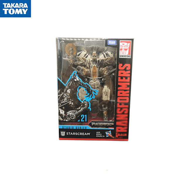 TAKARA TOMY Transformers Studio Series SS12 Brawl SS21 SS06 Starscream Voyager Class Actionfigur Samlarobjekt SS21 Starscream