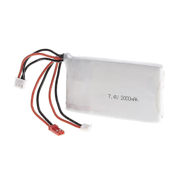 Lipo-batteri 2S 7,4V 2000mAh 8C Lipo-batteri for FrSky TARANIS Q X7 2,4G