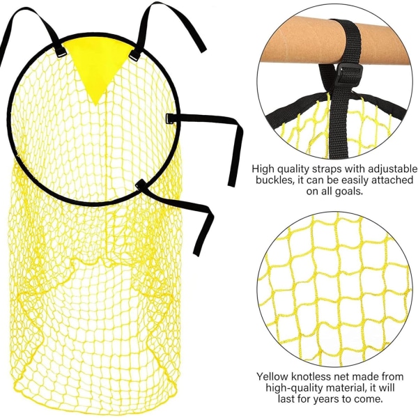 Fotbollsmål - Fotbollsmål för sparkprecisionsträning - Förbättra skjutprecisionen med träningsutrustning