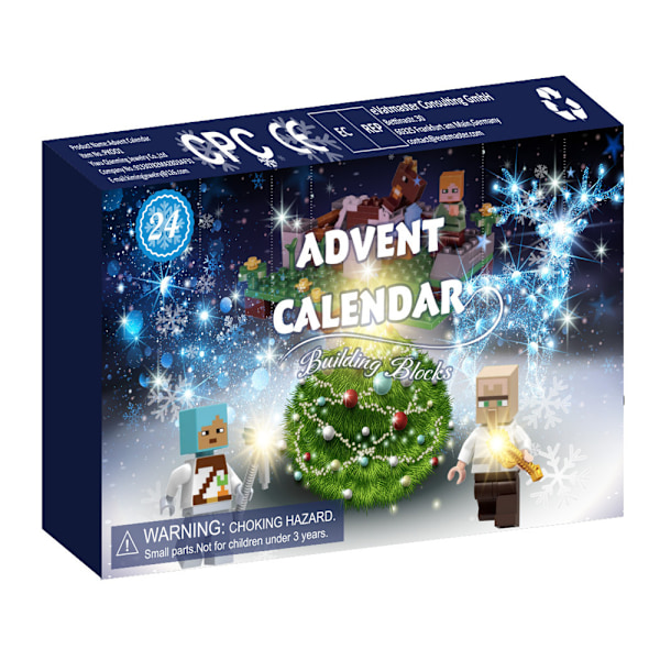 Adventskalender Barn Minecraft Figurer 24st Julkalender