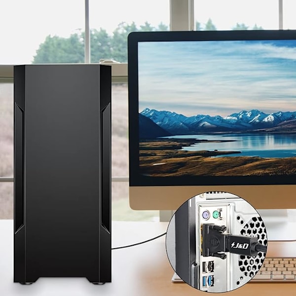 DVI–HDMI-sovitin (2 kpl), kullattu DVI (DVI D) uros–HDMI naaras -muunninsovitin, kaksisuuntainen tuki 3D 4K ARC Ethernetille