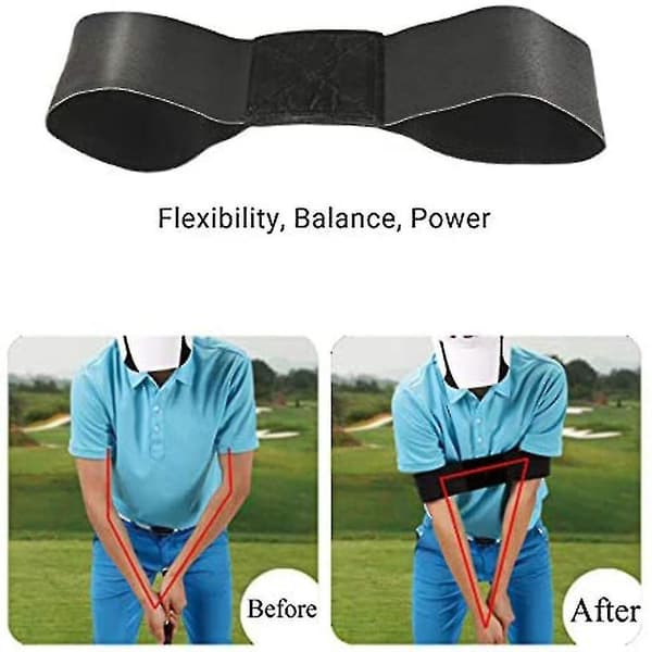 Golf Svingträning Arm Band Trainer Golf Svingställning Korrigering