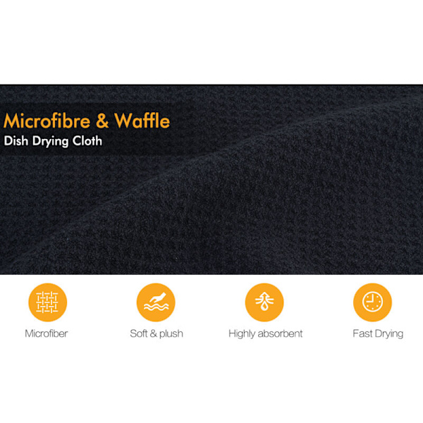 Karklude, Superabsorberende Mikrofiber Rengøringsklud, Bløde og Vaskbare Karklude, Hvid Vaskeklud, 6-pak, 30 cm x 30 cm NPTERBL