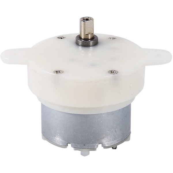 Elektrisk motor med högt vridmoment 12V DC Motor/Växellåda 3rpm 4mm Axel Diameter