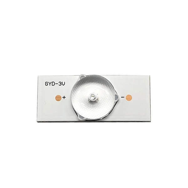 20 kpl 3V SMD-lamppuhelmiä optisella linssisuodattimella 32-65 tuuman LED-television korjaukseen, LED-valonauhan osat ja tarvikkeet, 20 kpl [HkkK]