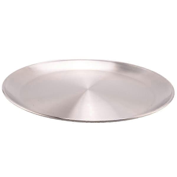 4-pak 30 cm pizzabakke, pizzaovnsbageplade i rustfrit stål, rund pizzabageplade, til bagning