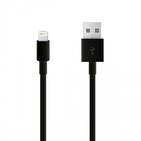 Lightning-kabel till iPhone & iPad, 1 meter, svart 17