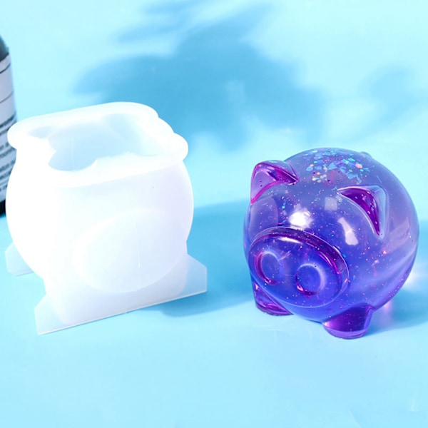 3D gris silikon ljusform DIY hantverk silikonform
