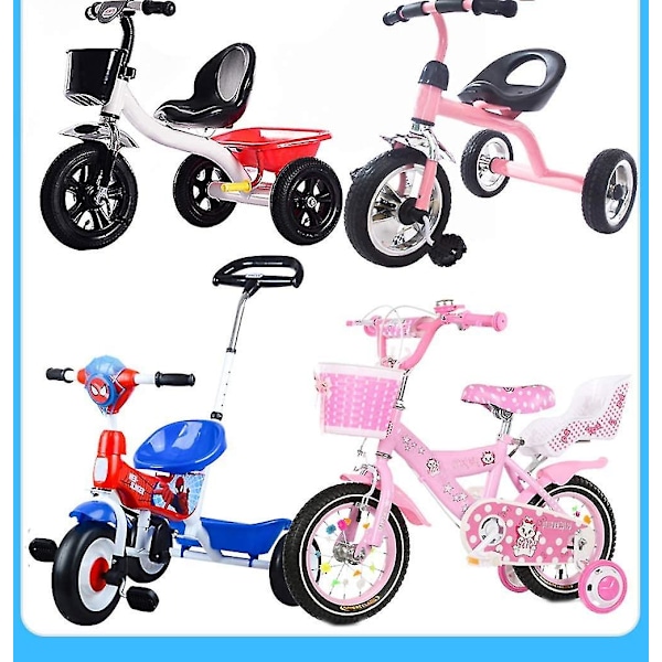 Par gummigreb til styr til Mini eller Maxi Micro Scooter - Sort