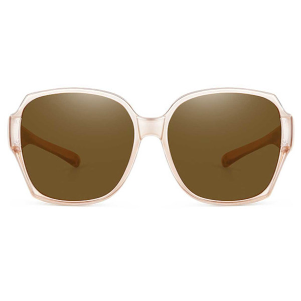 Polariserte Solbriller Over Briller Tebrun brown