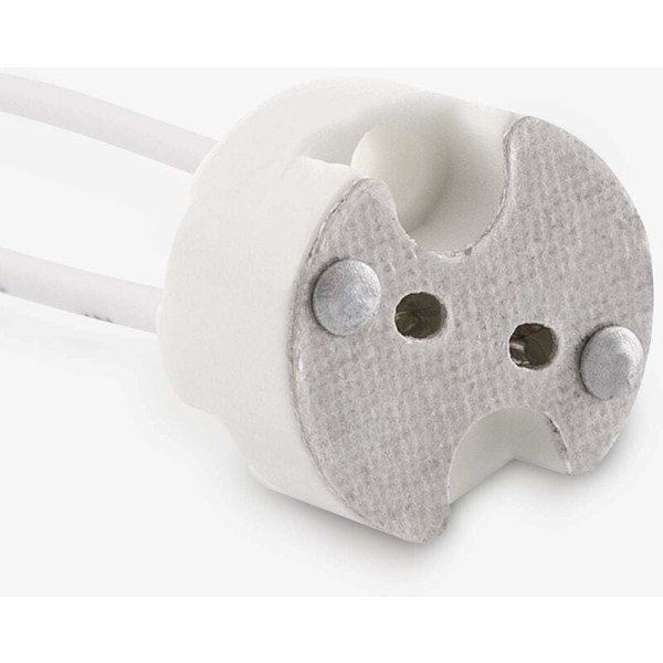 Set med 10x GU5.3 socklar - GU5.3 eller MR16 socklar - Stöd med 12V kabel