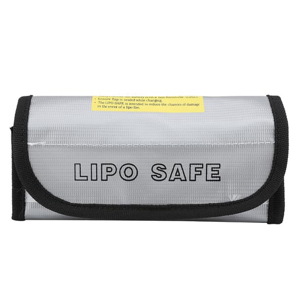 Brandsäker väska LiPo Batteri Explosionssäkra Säkerhetsväskor Laddningsskyddsväska 0.2