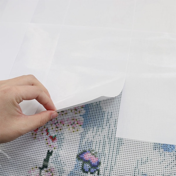 5/10/20/50 stk Non-Stick dobbeltsidet release-beskyttelse DIY Diamantmaleri Tilbehør Udskiftning - WELLNGS null - A5