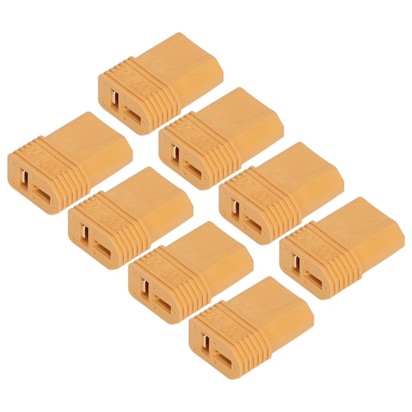 8 stk. RC XT60 hann til T hunn adapter i ett stykke kobber Lett Universal XT60 adapter for RC biler Fly Båter