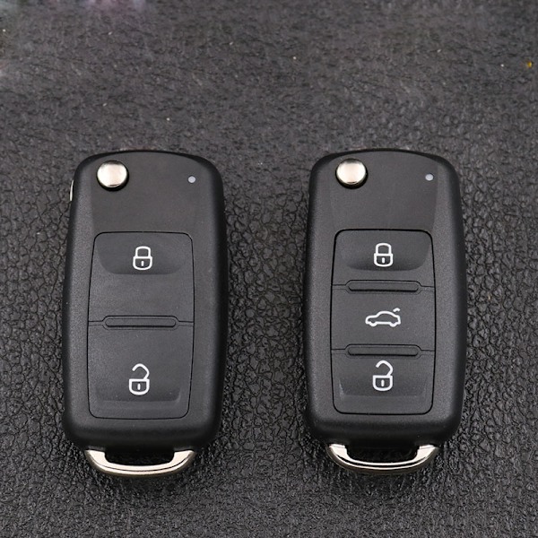 Bil Fjärrkontroll nyckel skal, för vw bora golf jetta polo caddy eos tiguan touran skoda rapid superb octavia yeti fabia säte for SEAT 3 Buttons
