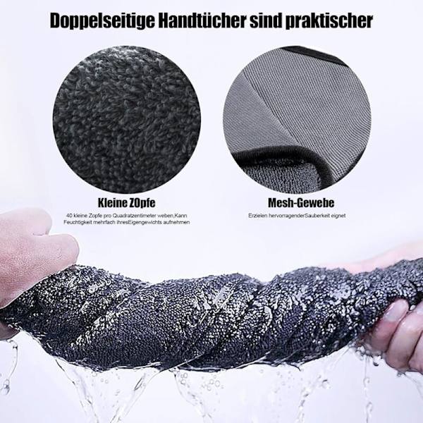 Kiiltävä kylpykuivauspyyhe, 4 kpl 40x60cm Nopeasti kuivuva XXL-suihkukaapin pyyhe kuivauspyyhe veden poistoon suihkussa ja kylvyssä
