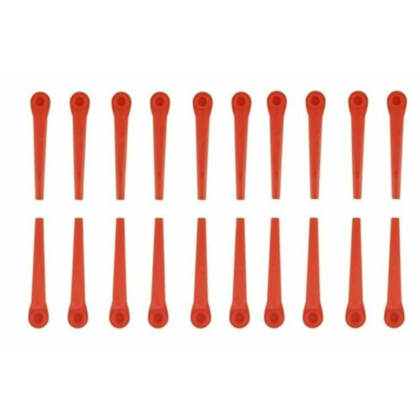 100X plastutbytesblad for GARDENA EasyCut LI-18/23R