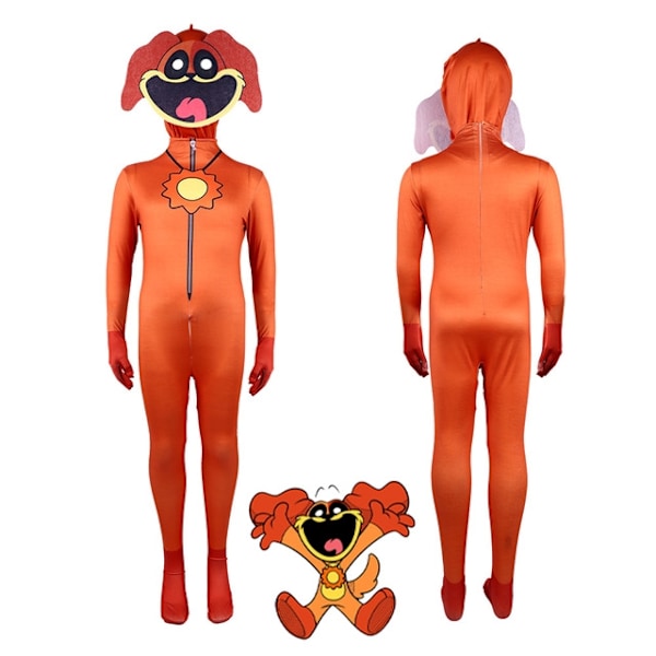 Cosplay Smiling Critters Tøj,Picky Piggy,DogDay,iptv spanien Jumpsuit Halloween Karneval Fest Klæd Ud Kostume Til Børn Voksne DogDay-WELLNGS DogDay DogDay 130