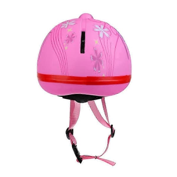 Justerbar ridehjelm/hat til børn, hovedbeskyttelse[mo] Snow Pink