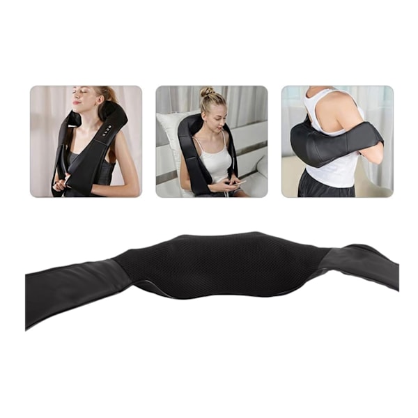 Shiatsu-hieronta - Hierova niska, hartiat ja selkä Black Black