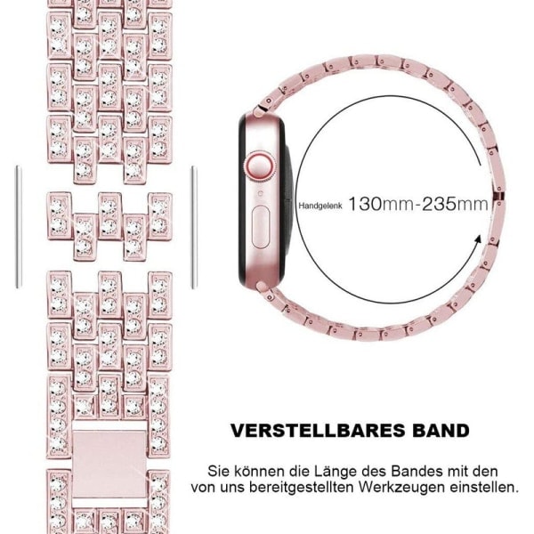 Älykellon rannekoru, yhteensopiva Apple Watch -rannekkeen kanssa iWatch Series 7/6/5/4/SE/3/2/1 38/40/41 -kelloille