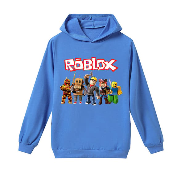 Roblox hettegenser for barn Yttertøy Genser blå blue 100 cm
