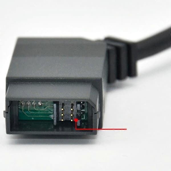 Isolert programmeringskabel med USB LOGO, egnet for Siemens LOGO-serien PLS RS232 LOGO PC-KABEL PC-6ED Black