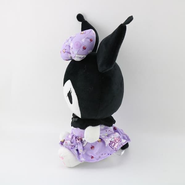 Søde My Melody Tegneserie Kuromi Plyslegetøj Klassisk Sort Classic Black