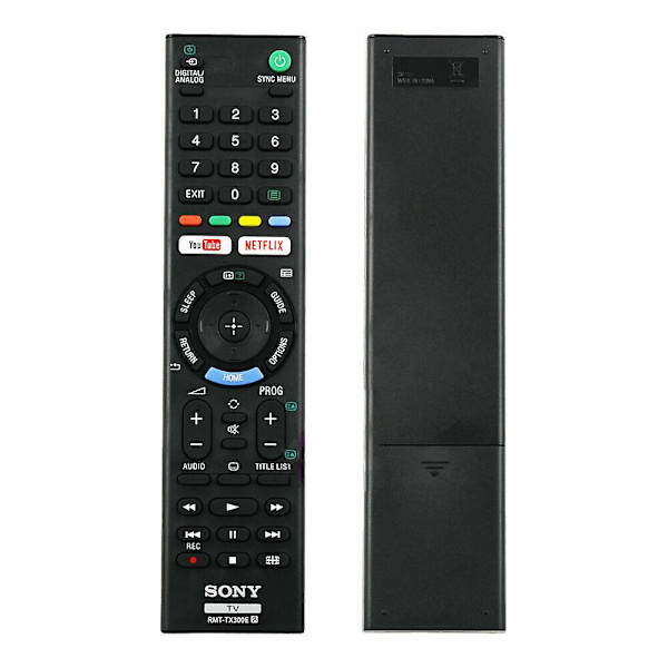 Rmt-tx300e Fjärrkontroll för Sony TV Rmttx300e Youtube Netflix