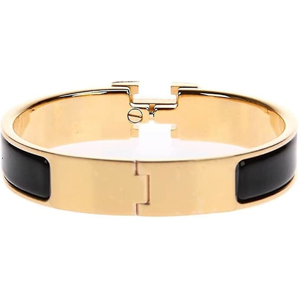 Klassisk armbånd for kvinner jenter titan armbånd armbånd med H-design mote smykker vennskap valentinsdag morsdag bursdagspresenter [kk]