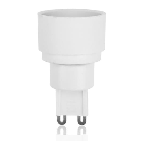 5 stk. G9 til E14 Lampebase Lyspære Sokkel Adapter Skru Lampe [mo]