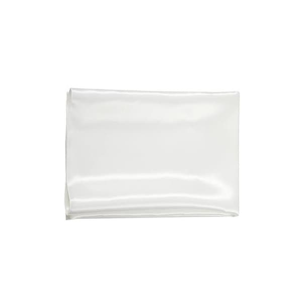 Polyester Satin Dug til fester, bryllupper og begivenheder, flere farvemuligheder Hvid Hvid White