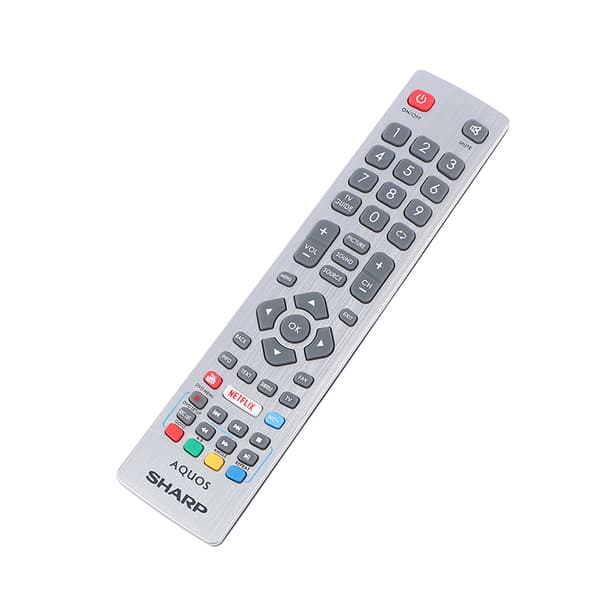Profesjonell fjernkontroll for Sharp Aquos High Definition Smart TV Gray