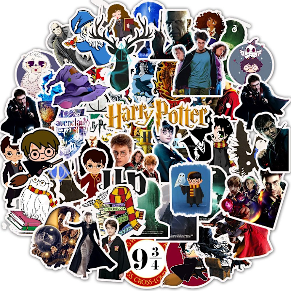 Harry Potter -tarrat kotiin, vedenpitävät tarrat[mo]