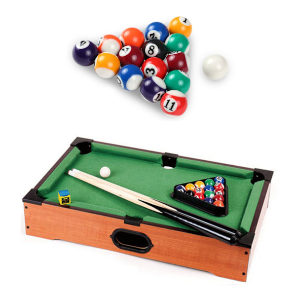 16 kpl/pakkaus Mini Pool-palloja Polyesterhartsia 25MM/32MM/38MM Pieni Biljardipöytä Pallot Sarja Lapsille Pool-pallojen Täydellinen Sarja 0.51 32mm