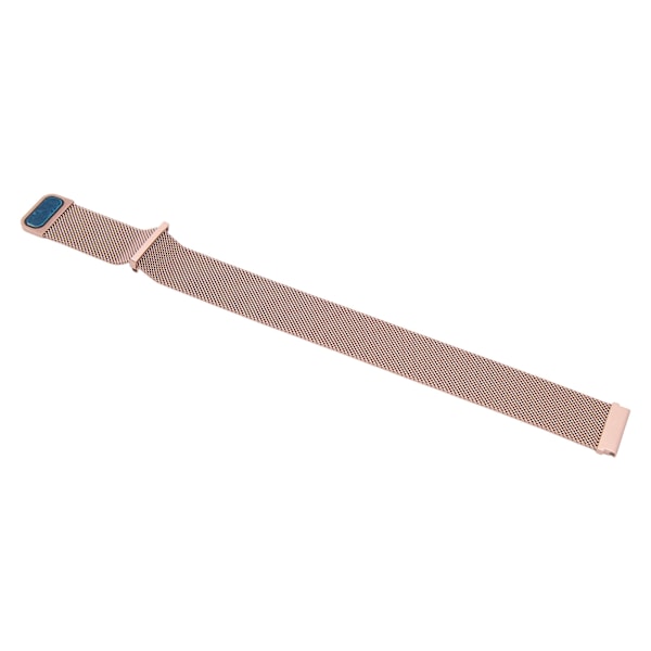 20 mm metallnettarmbånd i rustfritt stål med hurtigutløsing, universalt armbånd for Galaxy Watch, Vivoactive HR, Amazfit GTS 2 Mini, roségull