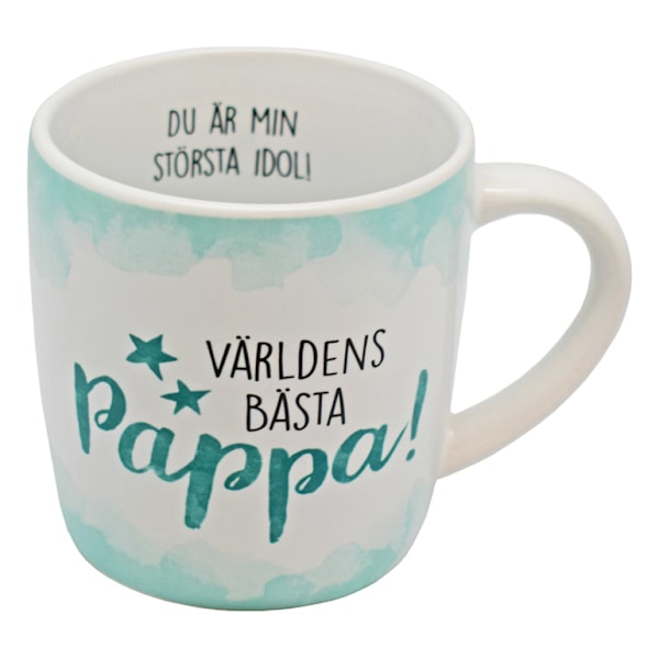 Krus \"Verdens beste pappa\" Multicolor multifärg