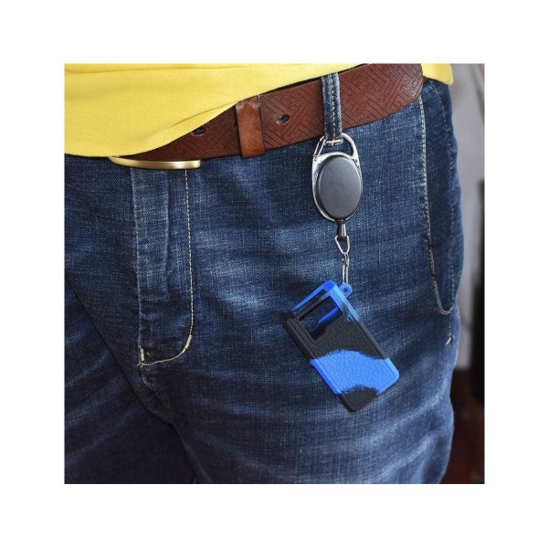 INF Retractable Keychain with Yo-Yo Function and 72 cm Cord, 2-Pack