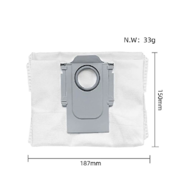 Reservdel tillbehör sidoborste 1 för S8/S8 Plus/S8 Pro Ultra robotdammsugare