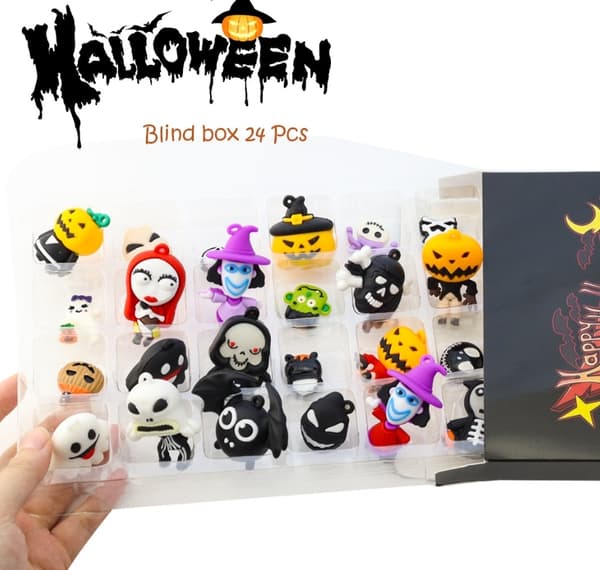 Halloween-adventskalender med overraskelseslegetøj, nedtælling til Halloween E-New Model