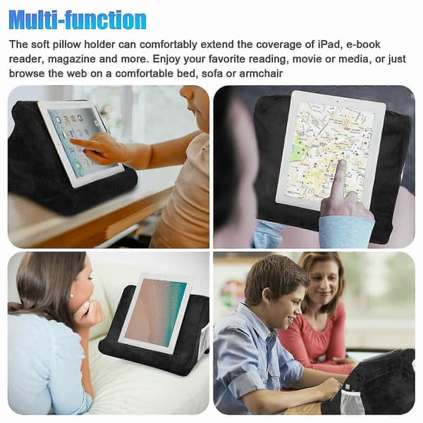 Tablet Pillow Stand Multi Angle Skumhållare Knästöd Kudde För Tablet Telefon-XinHan Wine Red