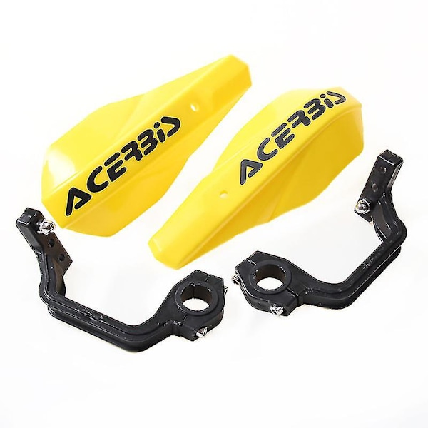 For Ktm Honda Yamaha Suzuki Pit Dirt Bike 22mm 28mm Universal Motorsykkel Håndbeskyttelse Håndtaksbeskyttelse Håndbeskyttelse Styre Pro Yellow