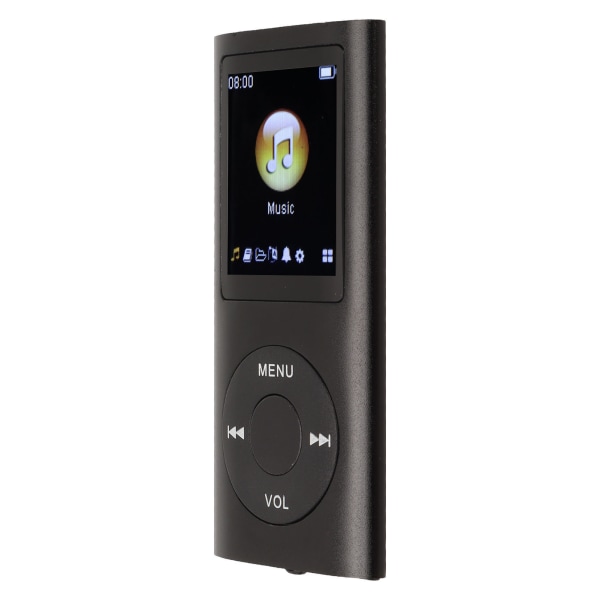 MP3-afspiller - Elegant multifunktionel lyd i tabsløs kvalitet - Lille 1,8 tommer LCD-skærm - Bærbar MP3-musikafspiller