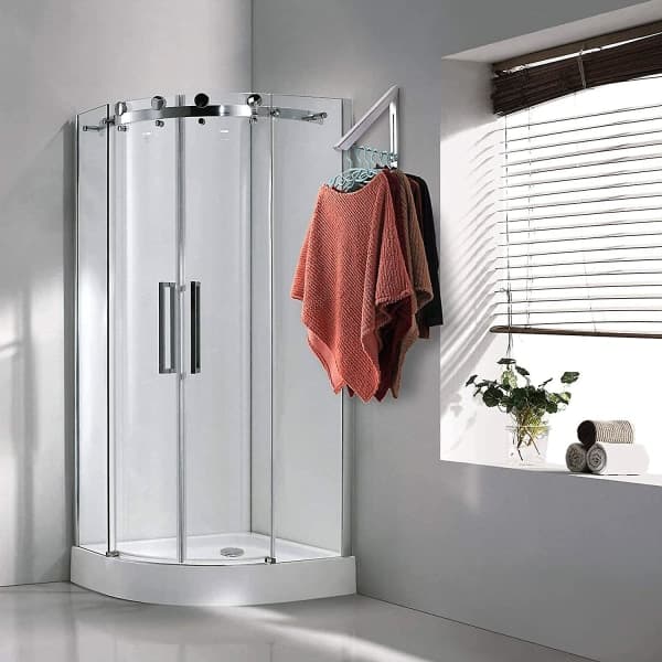 Rymd Aluminium Usynlig Hanger Balkon