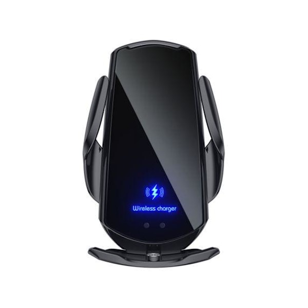Ny stil Mobilholder Bil med Smart Sensor & QI opladning