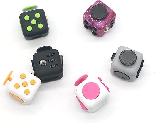Fidget Cube Stress Ångest Tryckavlastningsleksak Perfekt för Vuxna
