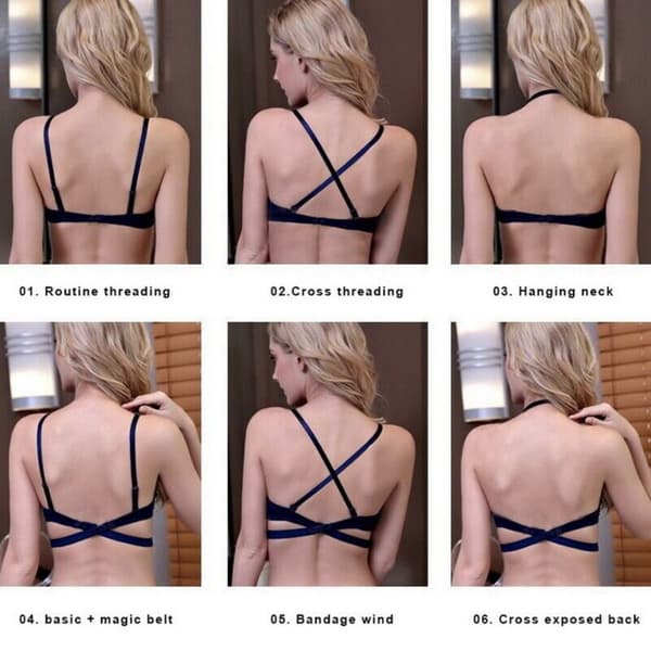Bryllupsundertøj Push Up BH SORT 75B Sort Black 75B