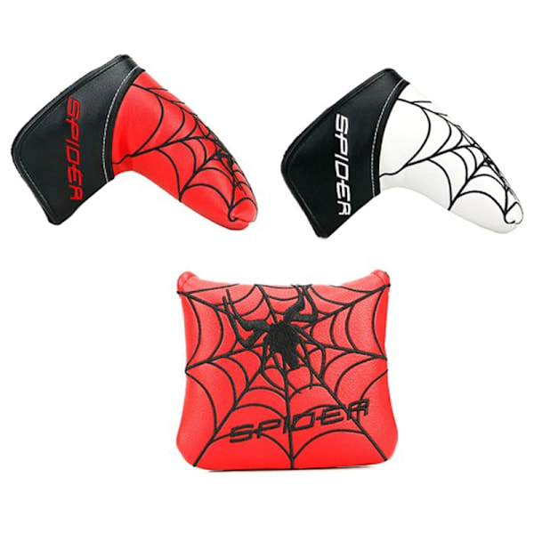 Square Mallet Putter Cover Golf Headcover för TaylorMade Spider A4-WELLNGS A4