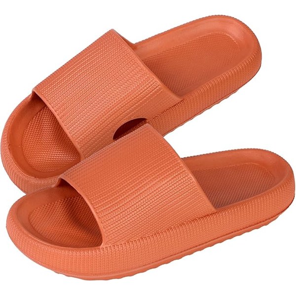 Randiga halkfria badskor i orange Orange EU 42*43