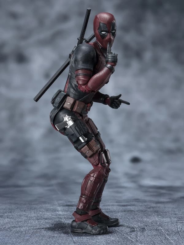 16cm Deadpool Actionfigur SHF Superhjälte Samlarobjekt Docka Rörlig Marvel Deadpool PVC Figur Modell Leksaker för Barn Presenter